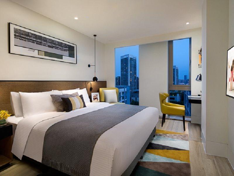 Aparthotel Citadines Gaoke Liangjiang Čchung-čching Exteriér fotografie
